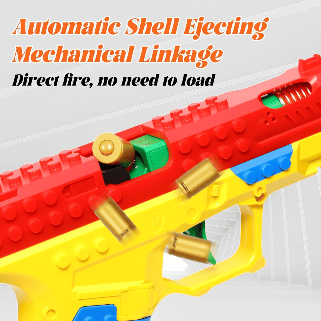 Brick Blast automatic shell ejecting mechanical linkage